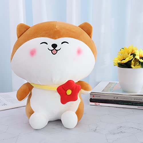 Babique Cat Flower Plush Soft Toy Cute Kids Animal Home Decor Boys/Girls (25 cm)