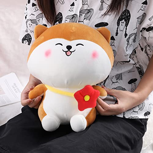 Babique Cat Flower Plush Soft Toy Cute Kids Animal Home Decor Boys/Girls (25 cm)
