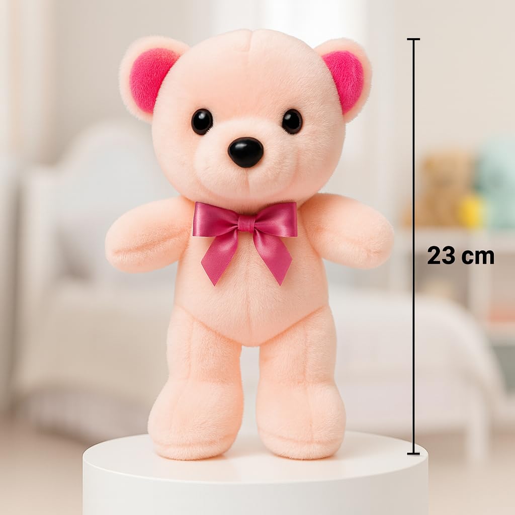 Babique Cat Flower Plush Soft Toy Cute Kids Animal Home Decor Boys/Girls (25 cm)