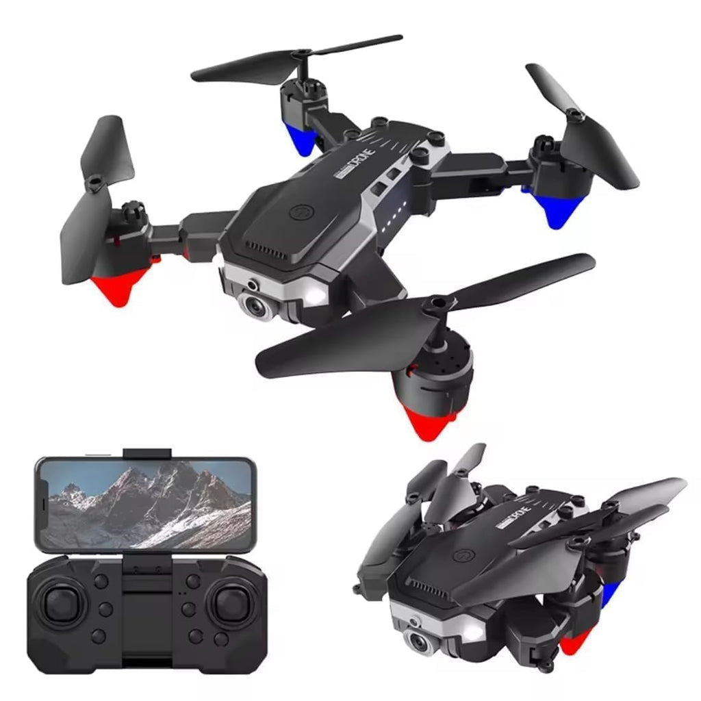 Drone with 4k Camera Foldable 1080P HD Drone with FPV Live Video, Smart Gestures Selfie, Altitude Hold, One Key Take Off/Landing, 3D Flips for Kids and Adults.