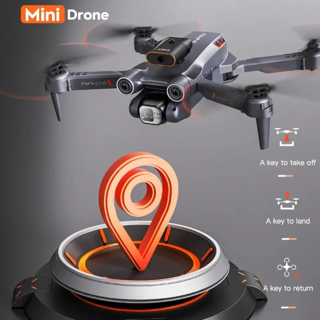Drone with 4k Camera Foldable 1080P HD Drone with FPV Live Video, Smart Gestures Selfie, Altitude Hold, One Key Take Off/Landing, 3D Flips for Kids and Adults.