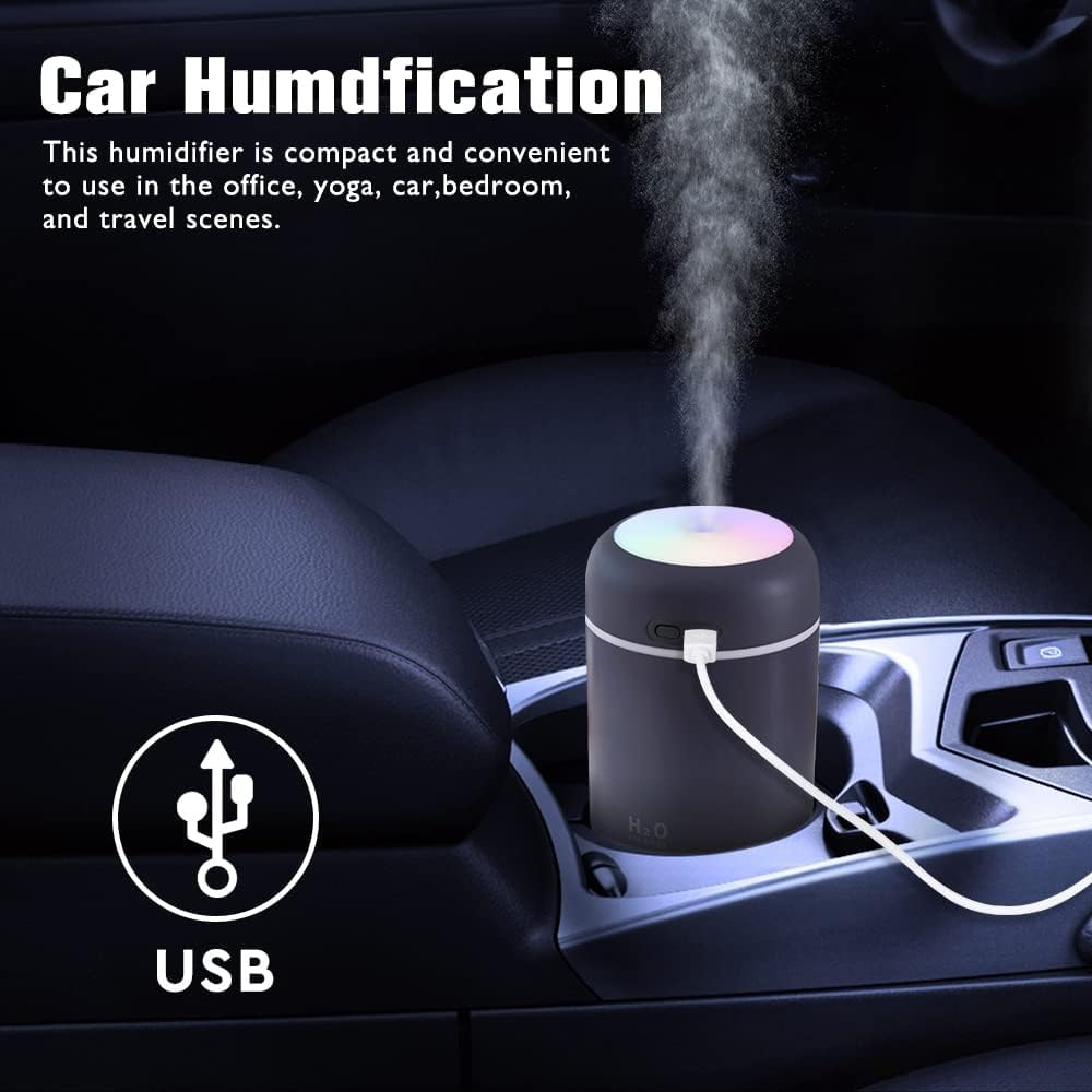 Humidifire for Room Moisture, Aroma Diffuser for Home, Mist Maker, Cool Mist Humidifier, Small Quiet Air Humidifier, Ultrasonic Essential Oil Diffuser Electric