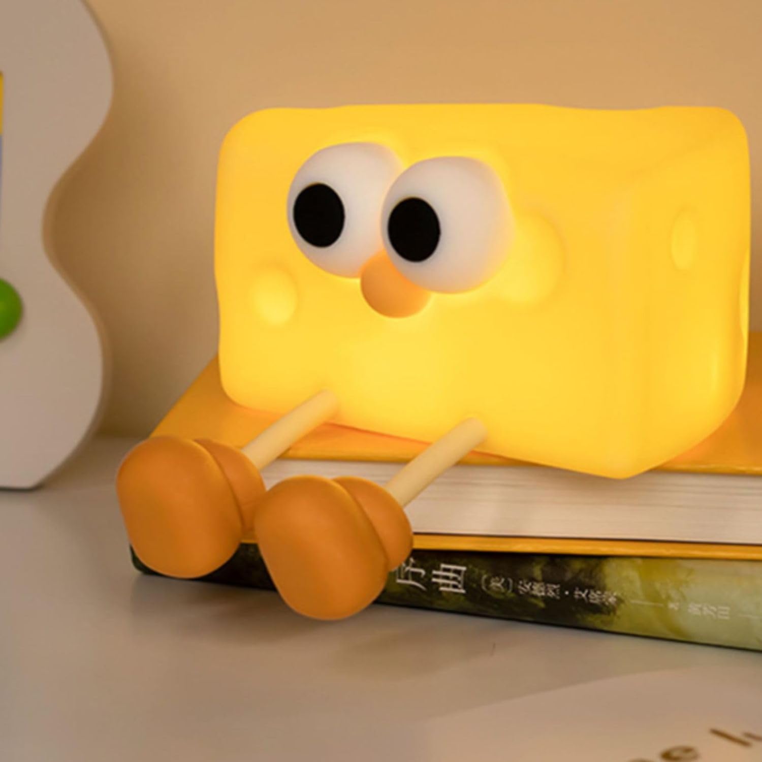 Desidiya® Lying Panda Night Light - Soft Silicone Color-Changing LED Touch Lamp with Timer for Bedroom & Office