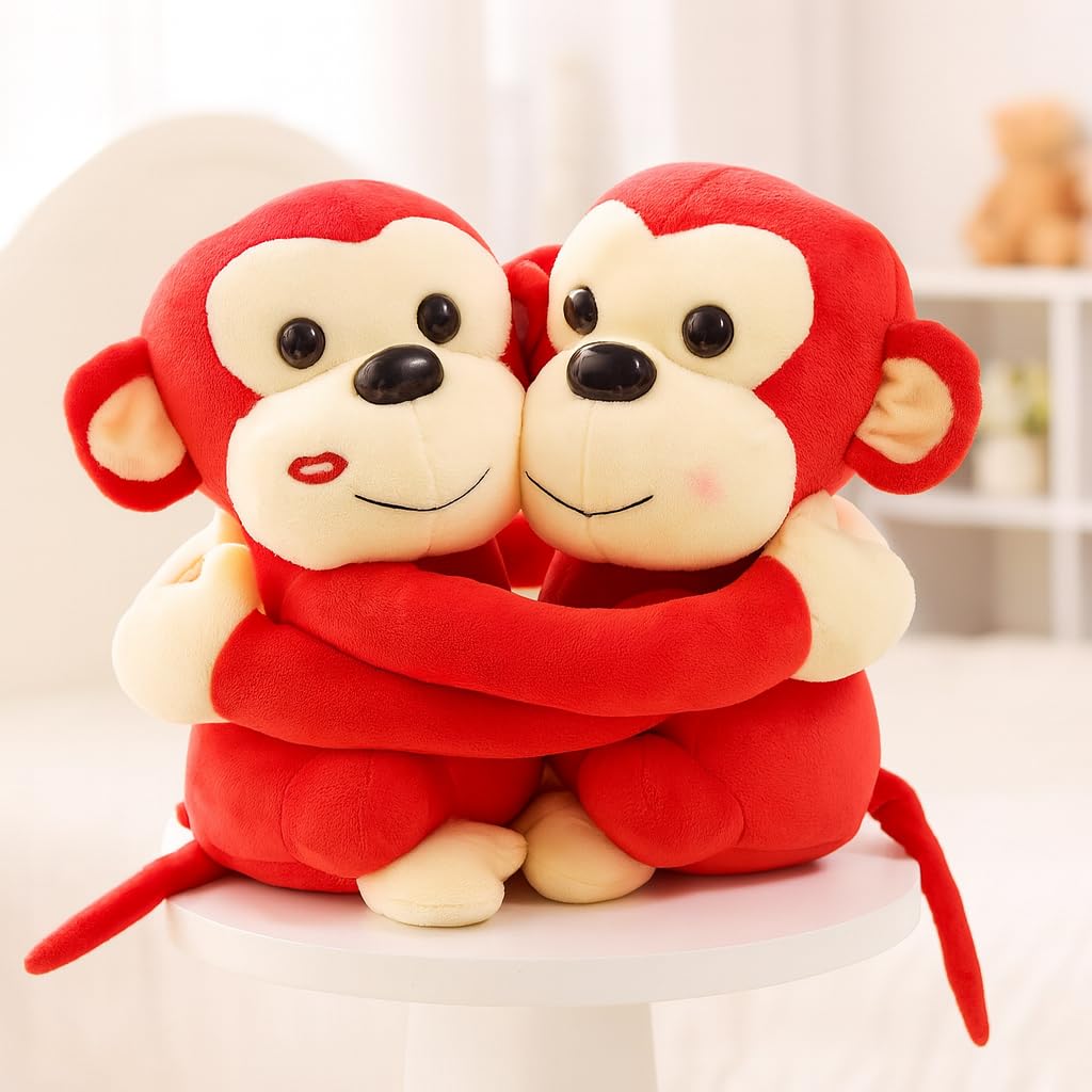 Babique Cat Flower Plush Soft Toy Cute Kids Animal Home Decor Boys/Girls (25 cm)