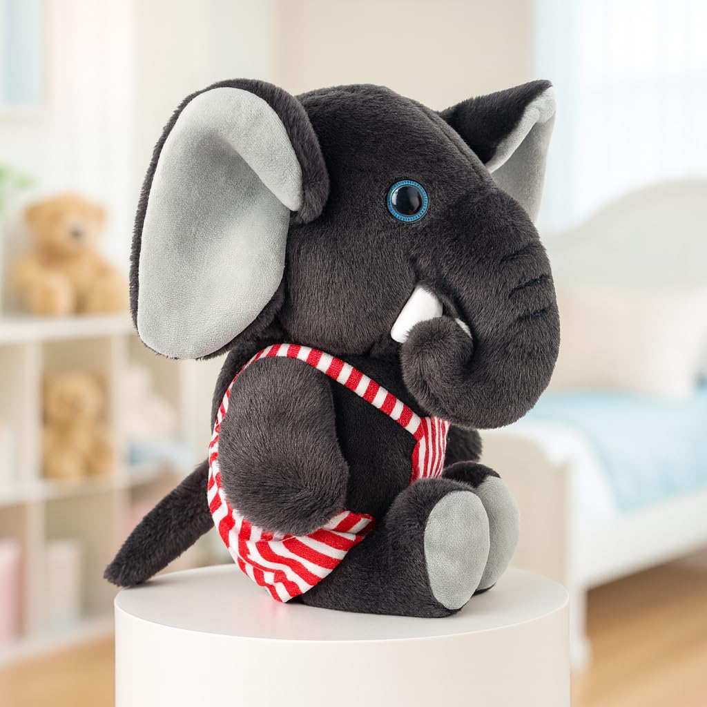 Babique Cat Flower Plush Soft Toy Cute Kids Animal Home Decor Boys/Girls (25 cm)