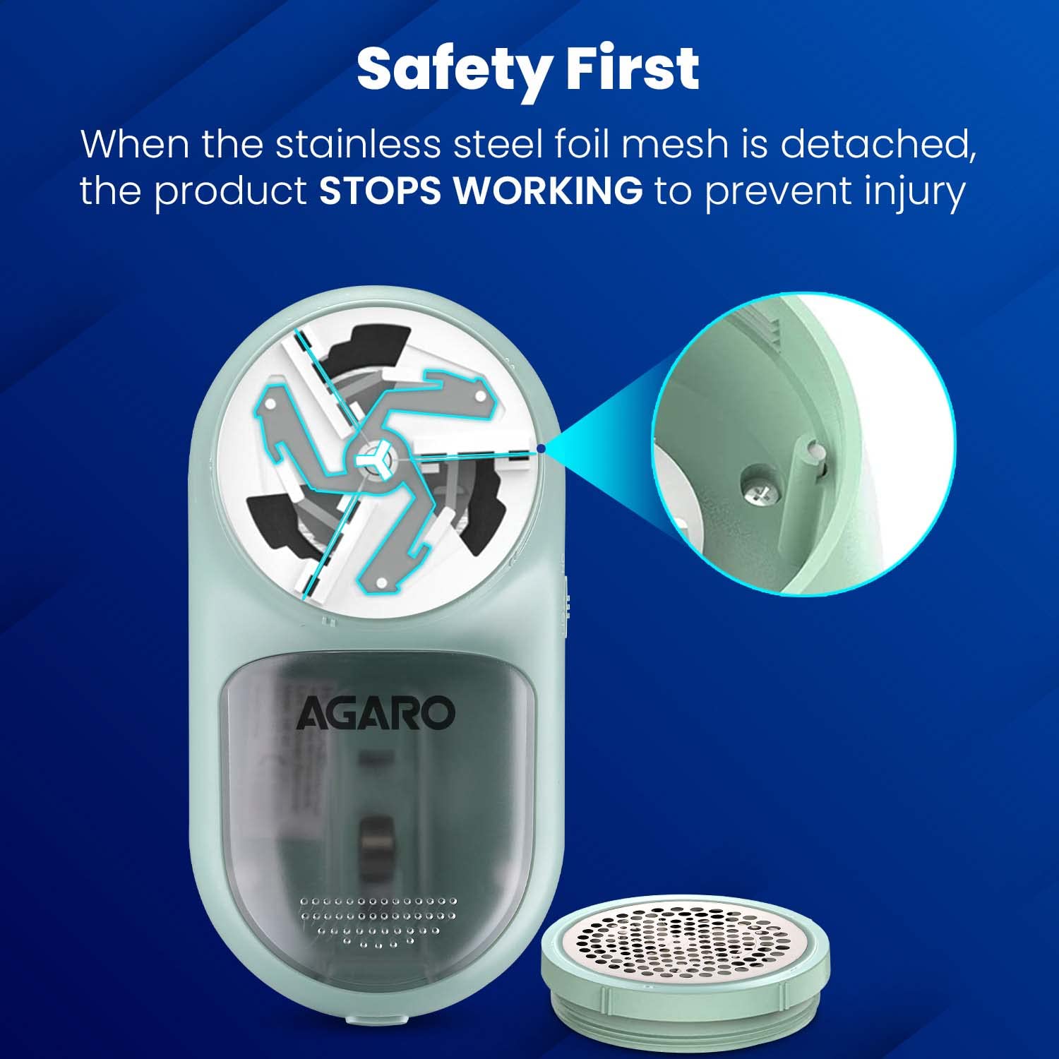 AGARO Elite Lint Remover with Cord, for Woolen Sweaters, Blankets, Jackets/Burr Remover Pill Remover from Carpets, Curtains