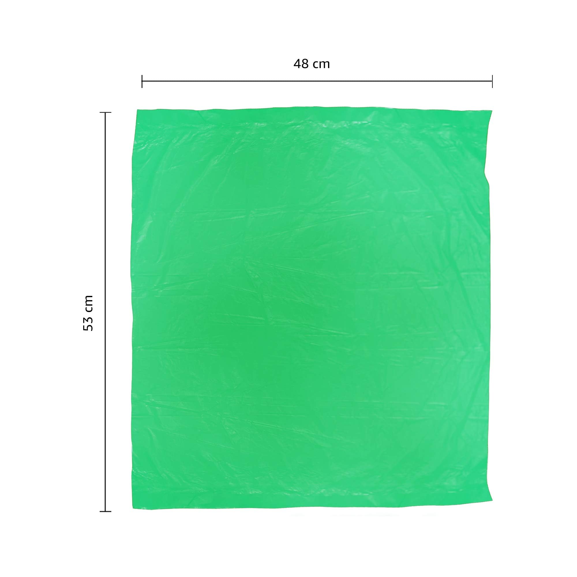 Amazon Brand - Presto! Garbage Bags | Medium | 180 Count | 30 Bags X 6 Rolls | 19 X 21 Inches | For Dry & Wet Waste | Black