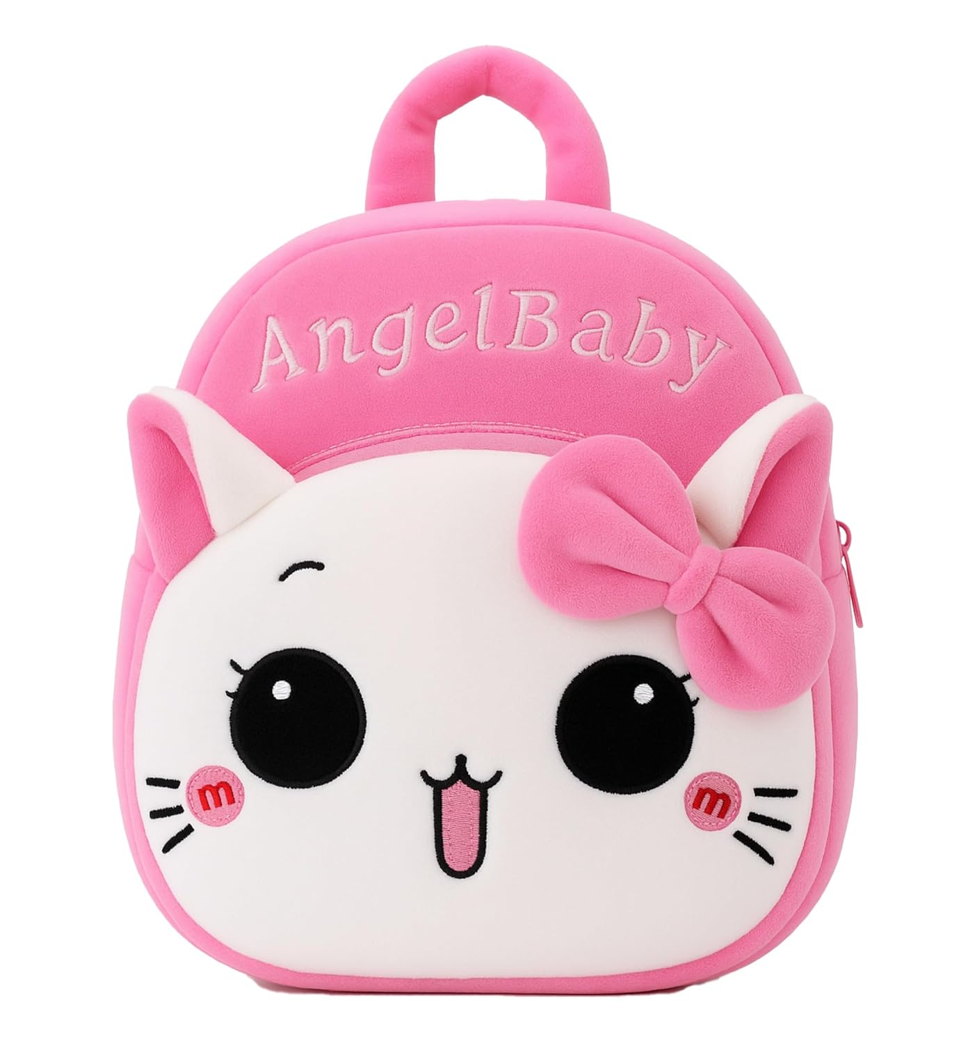 Kids School Bag for Boys & Girls | Cartoon Print Bag for Nursery, LKG, UKG | Lightweight Backpack (School Bag For Kids) (Angel-Baby-04)