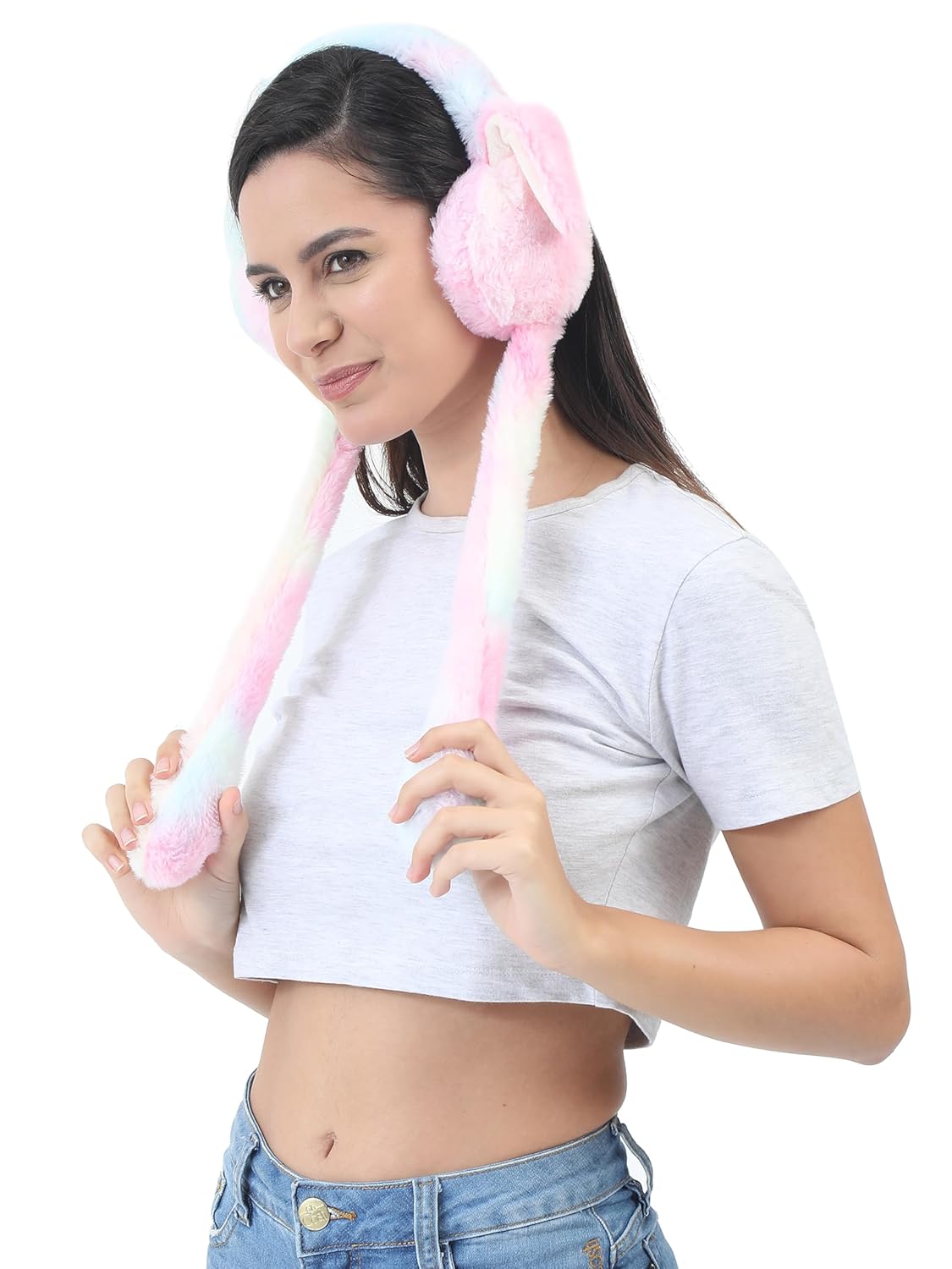 FabSeasons Winter Premium Outdoor Wear Ear Muffs/Warmer for Kids and Adults, Ideal Head/Hair Accessory for winters