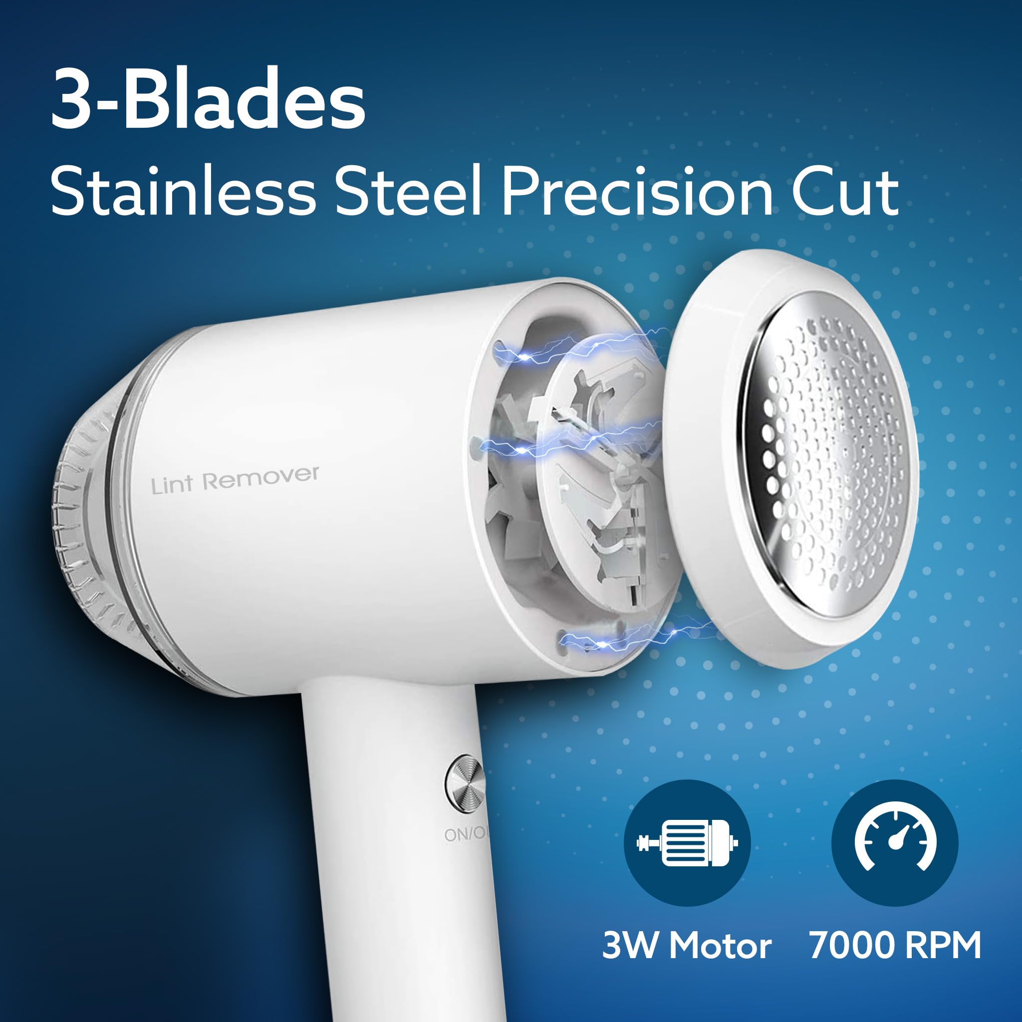 AGARO Elite Lint Remover with Cord, for Woolen Sweaters, Blankets, Jackets/Burr Remover Pill Remover from Carpets, Curtains