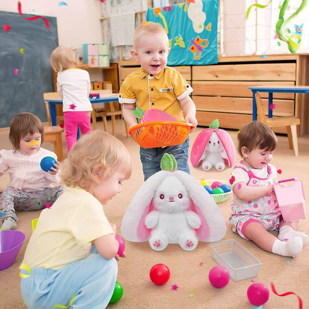 Babique Cat Flower Plush Soft Toy Cute Kids Animal Home Decor Boys/Girls (25 cm)