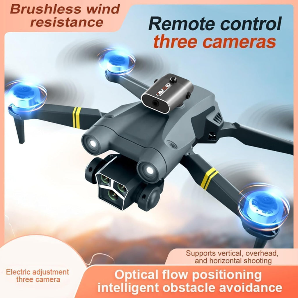 Drone with 4k Camera Foldable 1080P HD Drone with FPV Live Video, Smart Gestures Selfie, Altitude Hold, One Key Take Off/Landing, 3D Flips for Kids and Adults.