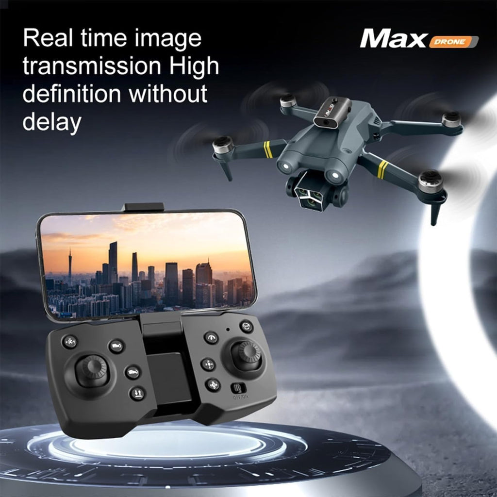 Drone with 4k Camera Foldable 1080P HD Drone with FPV Live Video, Smart Gestures Selfie, Altitude Hold, One Key Take Off/Landing, 3D Flips for Kids and Adults.