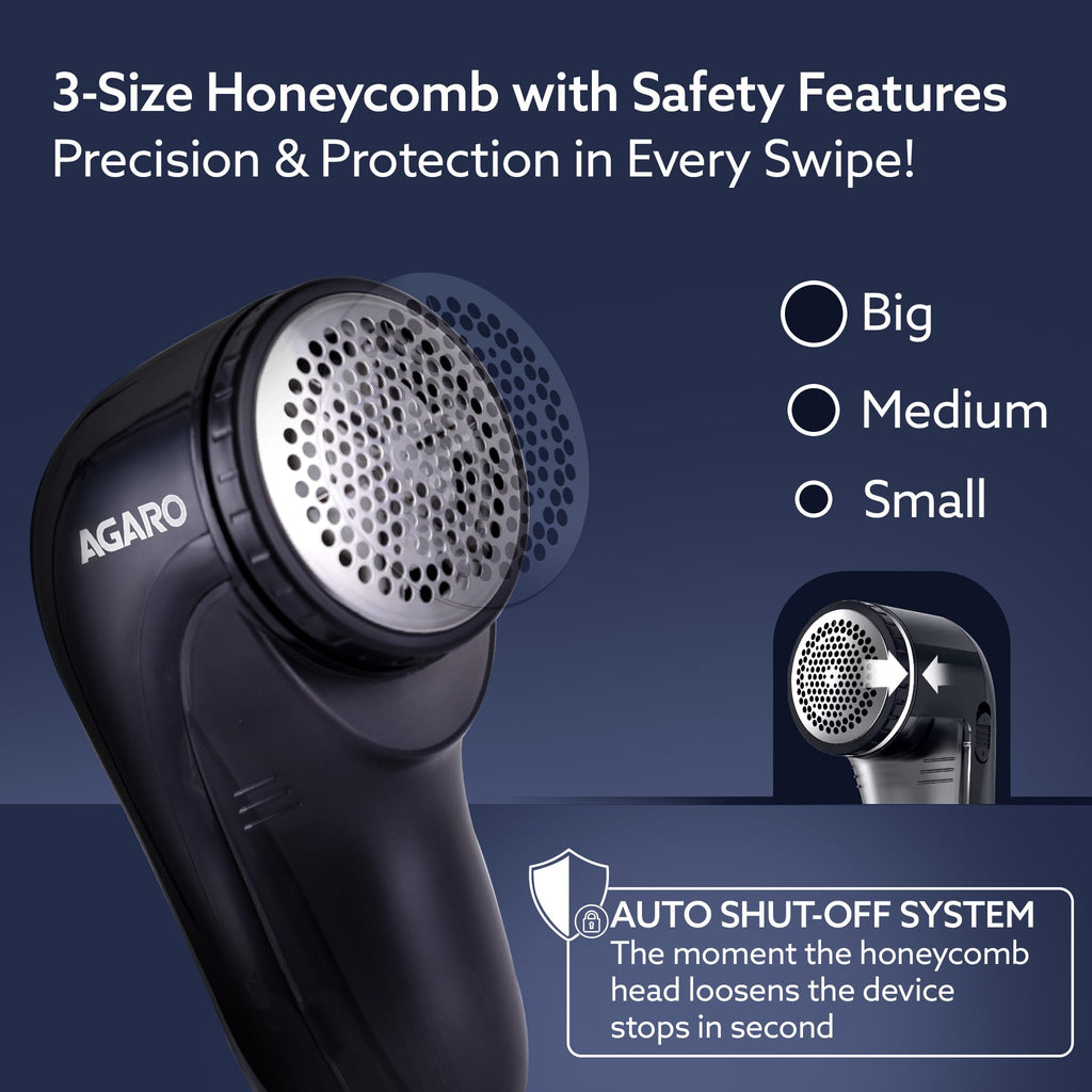 AGARO Elite Lint Remover with Cord, for Woolen Sweaters, Blankets, Jackets/Burr Remover Pill Remover from Carpets, Curtains