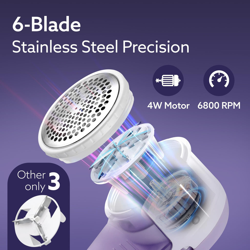 AGARO Elite Lint Remover with Cord, for Woolen Sweaters, Blankets, Jackets/Burr Remover Pill Remover from Carpets, Curtains