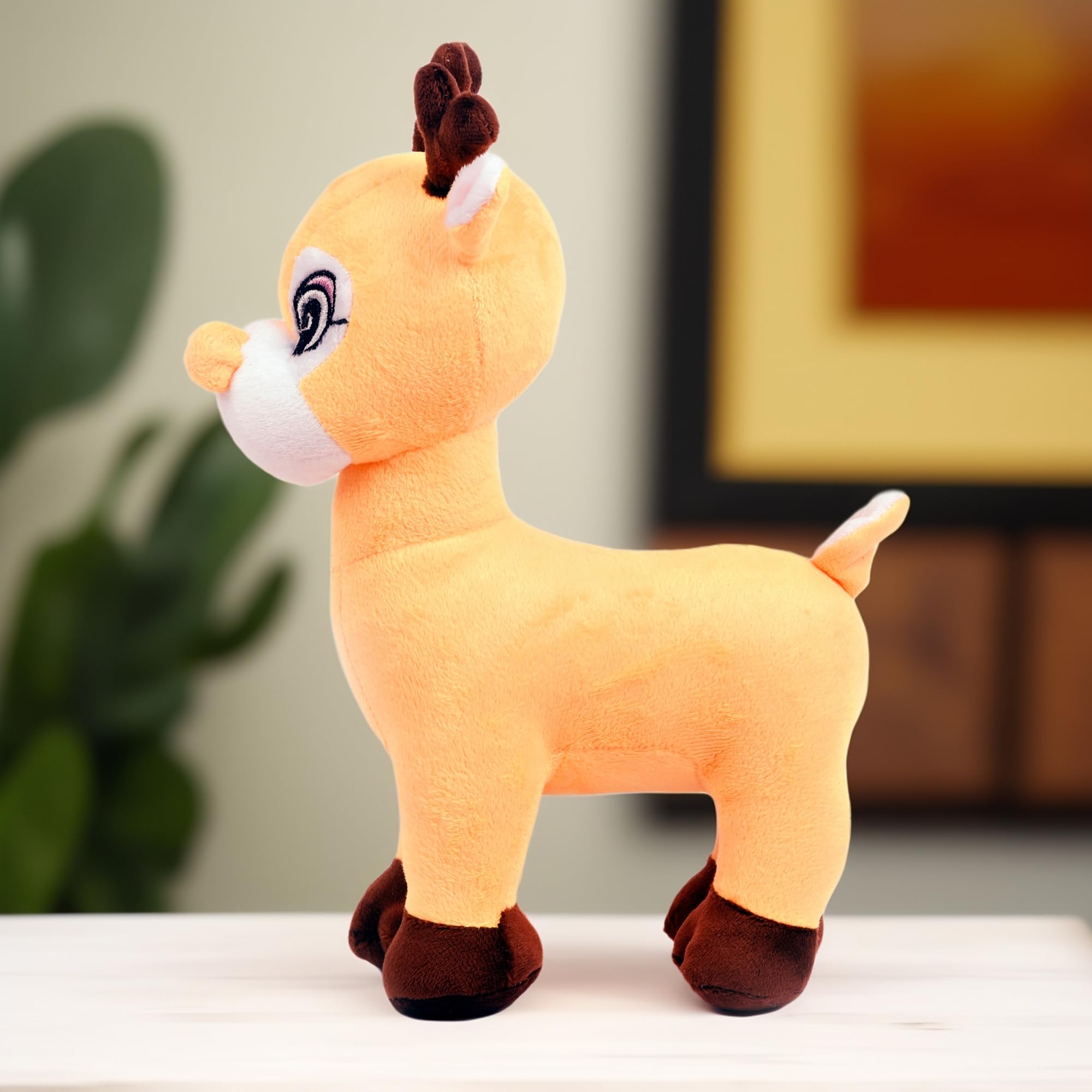 Babique Cat Flower Plush Soft Toy Cute Kids Animal Home Decor Boys/Girls (25 cm)