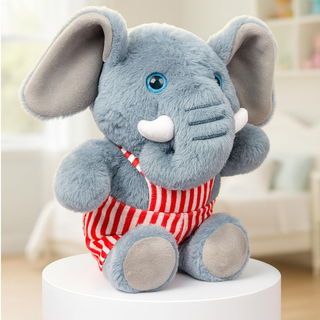 Babique Cat Flower Plush Soft Toy Cute Kids Animal Home Decor Boys/Girls (25 cm)