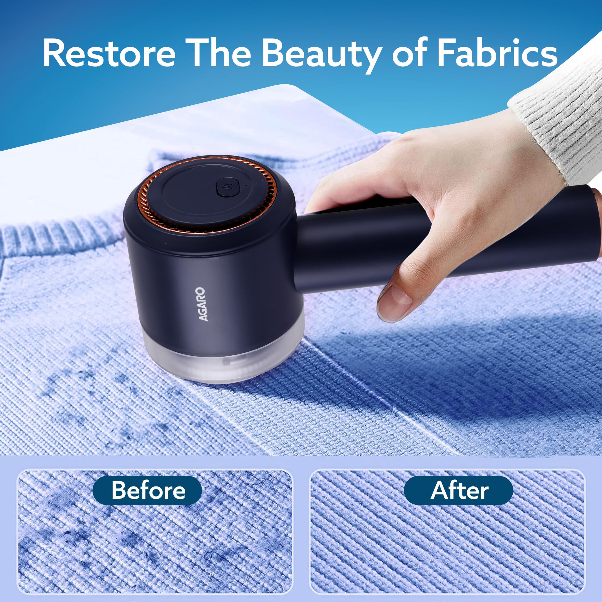 AGARO Elite Lint Remover with Cord, for Woolen Sweaters, Blankets, Jackets/Burr Remover Pill Remover from Carpets, Curtains