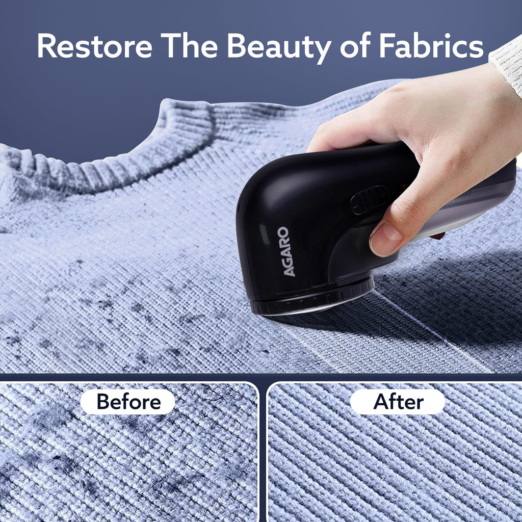 AGARO Elite Lint Remover with Cord, for Woolen Sweaters, Blankets, Jackets/Burr Remover Pill Remover from Carpets, Curtains